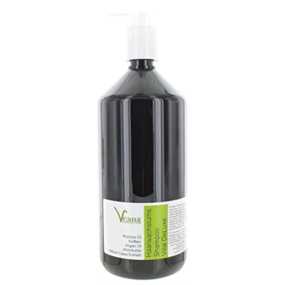 Abbildung von Veana Haarwachstums Shampoo Vital DeLuxe (1000ml) Haarwuchs Shampoo, Anti Haarausfall, Haarshampoo um Haarausfall zu stoppen und Haarwachstum reaktivieren beschleunigen