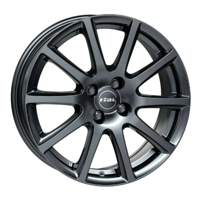 Abbildung von RIAL 4 loch 15Zoll 108mm Alufelge Milano titan MI60545A32 5 Felge