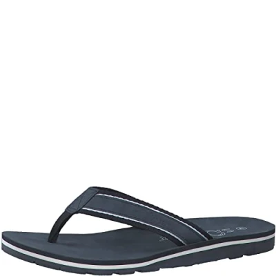 Abbildung von s.Oliver Herren 5 17202 30 Schiebe Sandalen, Navy, 43 EU