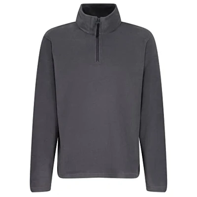Abbildung von Regatta Herren Micro Zip Neck Mantel, Grau, 3 XL
