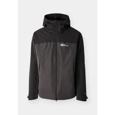 Abbildung von Jack Wolfskin WILD Places 3IN1 Hardshelljacke, Herren, Größe: XXL, Phantom