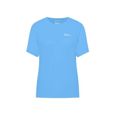 Abbildung von Jack Wolfskin Sport Tshirt, Damen, Größe: Large, Mid blue