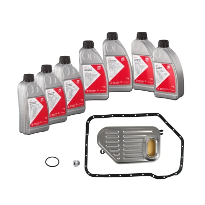 Abbildung von FEBI BILSTEIN 171774 Teilesatz, Ölwechsel Automatikgetriebe AUDI: A4 B7 Avant, Saloon, PORSCHE: Boxster