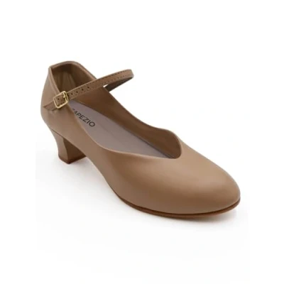 Abbildung von Capezio Damen Junior Footlight Charakterschuhe, Caramel, 35 EU