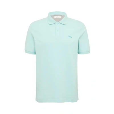 Abbildung von s.Oliver Poloshirt, Herren, Größe: Small, Ozeangrün