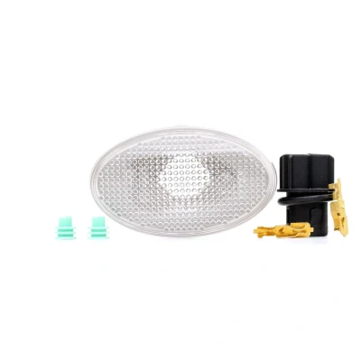 Abbildung von TYC 18 5511 05 2 Blinker weiß beidseitig, seitlicher Einbau mit Lampenträger MERCEDES BENZ: Vito Minibus, Viano, Citan Panel Van