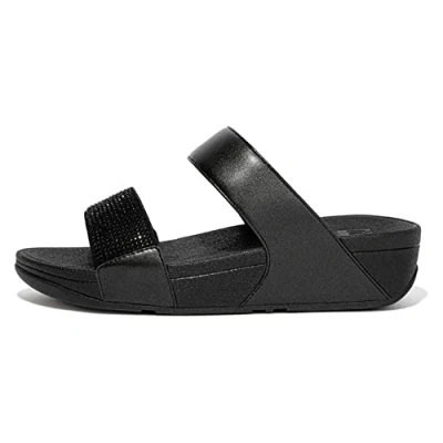 Abbildung von Fitflop Damen Lulu Keilsandale, Schwarz, 37 EU