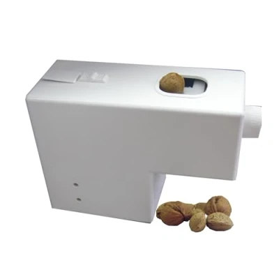 Abbildung von Pelamatic Elektrischer Mandelschäler &amp; Nussknacker Für Meeresfrüchte, Süßigkeiten, Obst Gemüse Große Walnüsse Schäler, Weiß, Kunststoff