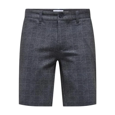 Abbildung von ONLY &amp; SONS Herren ONSMARK 0209 Check Shorts NOOS Chinoshorts, Dress Blues, XXL