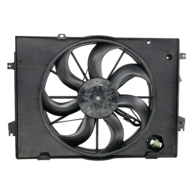 Abbildung von THERMOTEC D80503TT Lüfter 470, 470 12 250 mit Kühlerlüfterrahmen (Zarge) HYUNDAI: Tucson