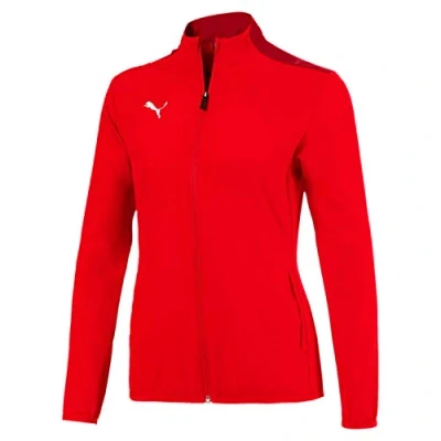 Abbildung von Puma Teamgoal Sideline Jacket Trainingsjacke, Damen, Größe: Small, Black