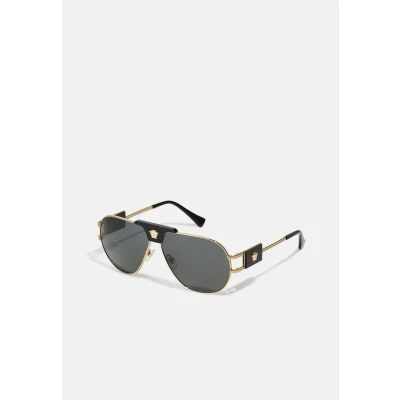 Abbildung von Versace Unisex Sonnenbrille, Größe: 63, Gold