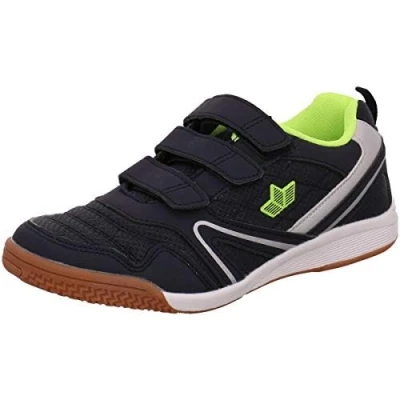 Abbildung von Lico BOULDER V Unisex Kinder Multisport Indoor Schuhe, Marine/ Lemon, 32 EU