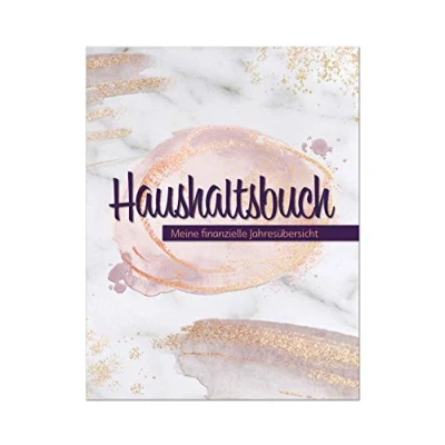 Abbildung von Haushaltsbuch: Meine finanzielle Jahresübersicht Tabellen zum eintragen der Ein und Ausgaben Finanzplaner Finanzen im Überblick ... Haushaltsplanung Haushaltsbuch