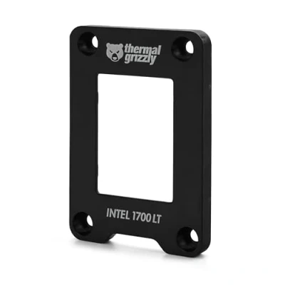Abbildung von Thermal Grizzly CPU Contact Frame Intel 1700 LT Optimierung des Kontaktdrucks zur Verbesserung der Kühlleistung