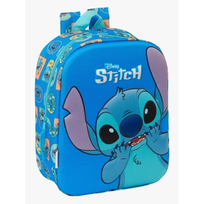 Abbildung von Disney Lilo and Stitch 3D Mini Kinder Rucksack 6L, Blau