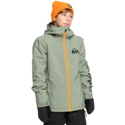 Abbildung von Quiksilver Morton Youth Snowboardjacke für Kinder, Größe: 152, Sea spray