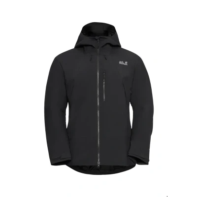 Abbildung von Jack Wolfskin Flowline PRO Skijacke, Herren, Größe: Medium, Black