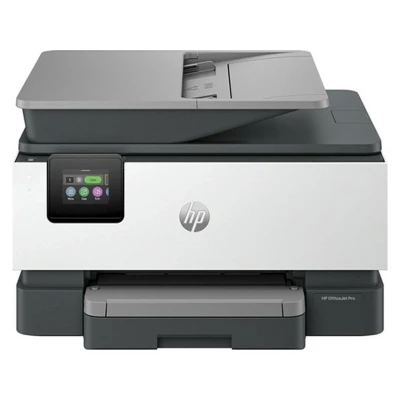 Abbildung von HP OfficeJet Pro 9120e Multifunktionsdrucker, 30 Cashback, 3 Monate gratis drucken mit Instant Ink inklusive, HP+, Drucker, Scanner, Kopierer, Fax, WLAN, LAN, Duplex, Airprint, Grau Weiß