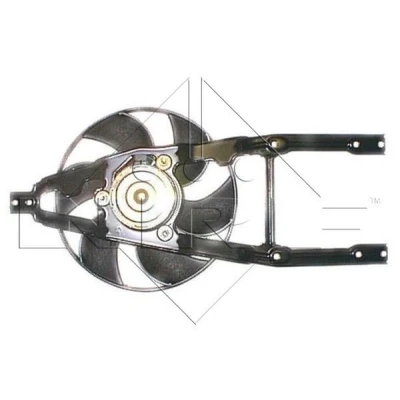 Abbildung von NRF 47227 Lüfter 280 12 180 mit Halterahmen FIAT: Seicento / 600 Hatchback