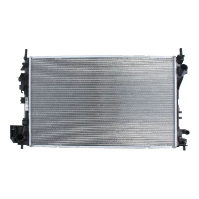 Abbildung von NISSENS 630742 Kühler, Motorkühlung Aluminium 650 414 34 Kühlrippen mechanisch gefügt OPEL: Signum CC, Vectra C Caravan