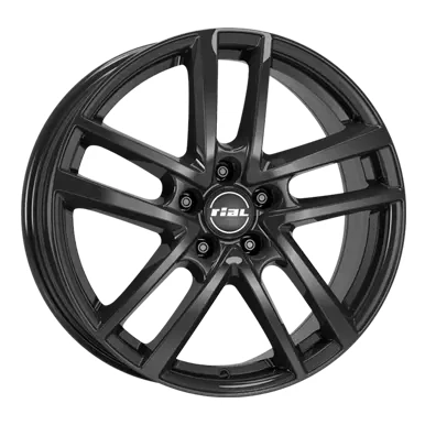 Abbildung von RIAL 5 loch 18Zoll 108mm Alufelge ASTORGA schwarz AST75845FO12 6 Felge
