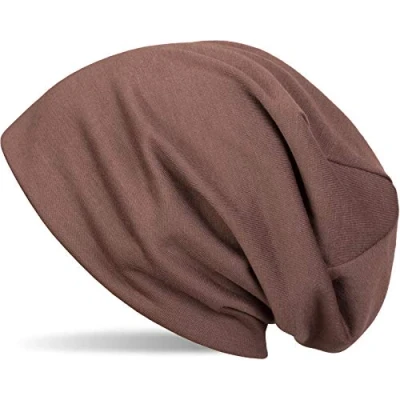 Abbildung von styleBREAKER Klassische Slouch Beanie Mütze, leicht und weich, Longbeanie, Unisex 04024018, Farbe:Schwarz