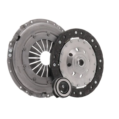 Abbildung von AISIN KE VW14 Kupplungssatz für Motoren mit Zweimassenschwungrad dreiteilig Kupplungsdruckplatte Kupplungsscheibe, Ausrücklager 230
