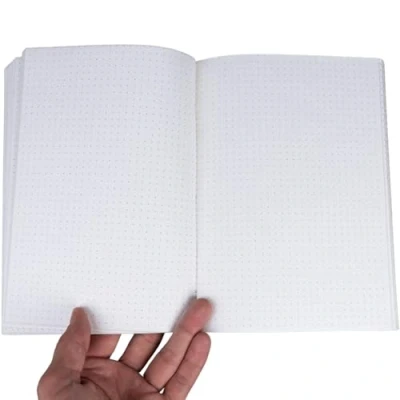 Abbildung von skaard Notizblock ⎪ a5 ⎪Recycling Papier gepunktet weiß⎪ Nachfüllpapier z.B. für Notizbuch