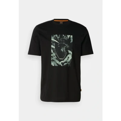 Abbildung von BOSS Animali Tshirt print, Herren, Größe: XL, Black