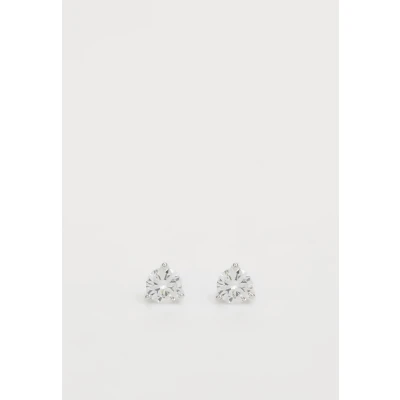 Abbildung von kate spade new york MINI TRIO Prong Studs Ohrringe clear/silvercoloured, Damen, Größe: One Size, Clear/silver coloured