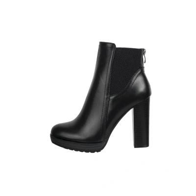 Abbildung von Elara Damen Stiefelette Ankle Boots Chunkyrayan EL500 Schwarz 41