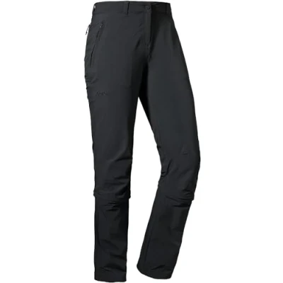 Abbildung von Schöffel Wander Engadin ZIP OFF Outdoorhose, Damen, Größe: 50, Black