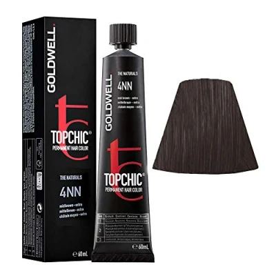 Abbildung von Goldwell Topchic Haarfarbe mittelbraun extra 4NN, 1er Pack (1 x 60 ml)