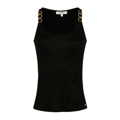 Abbildung von Morgan THIN Straps Top, Damen, Größe: Small, Noir