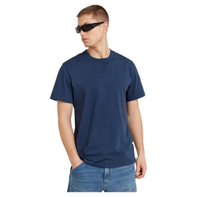 Abbildung von G STAR Nifous Tshirt basic, Herren, Größe: Small, Dk sea blue