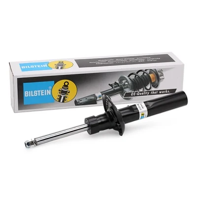 Abbildung von BILSTEIN B4 OE Replacement 22 139191 Stoßdämpfer Vorderachse Gasdruck Zweirohr federtragender Dämpfer unten Platte, oben Stift kfzteile, mister auto