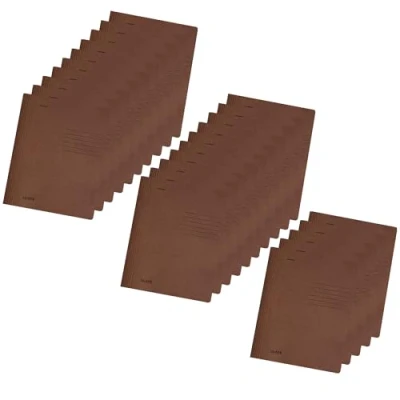 Abbildung von Original Falken 25er Pack Recycling Schnellhefter DIN A4 Intensivfarbe dunkelbraun. Made in Germany Blauer Engel Hefter Papphefter Kartonschnellhefter Schulhefter Pappordner Mappe Schulordner