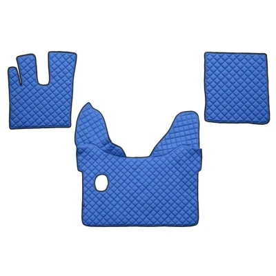 Abbildung von F CORE FL26 BLUE Fußmattensatz Eco Leder vorne 3 Blau