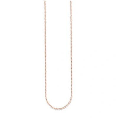 Abbildung von Thomas Sabo Unisex Kette Roségold Venezia 925 Sterling Silber KE1106 415 12