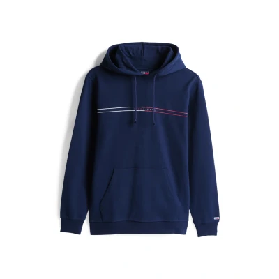 Abbildung von Tommy Jeans Plus HOODIE »TJM REG ENTRY GRAPHIC EXT«, Mit Rundhalsausschnitt