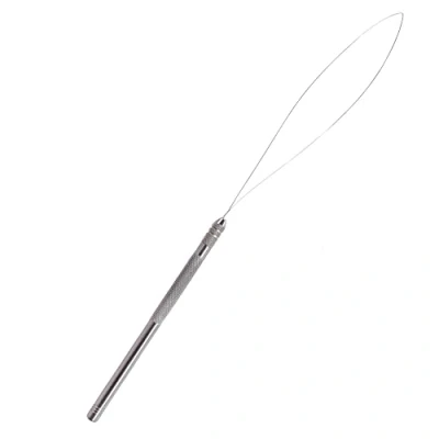 Abbildung von hair2heart Microring Nadel mit Schlaufe für Haarverlängerungen Präzision und Sicherheit beim Anbringen von Extensions Geeignet Nanoring Mikroring aus rostfreiem Edelstahl