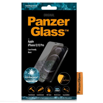 Abbildung von Apple iPhone Xr Panzerglas PanzerGlass Anti Bacterial Case Friendly Screenprotector smartphone Displayschutzfolie 12 (Pro)