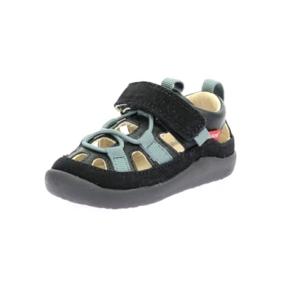 Abbildung von Kickers KICK Frony Riemensandalette für Kinder, Größe: 24, Marine Schuhe