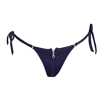 Abbildung von Orion Herren String sexy Slip für Männer, mit Reißverschluss und Jock Strap, EIN angenehmes rutschfestes Tragegfühl, rot/schwarz (XXL)