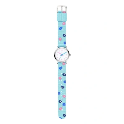 Abbildung von Cool Time Kids Armbanduhr mit Nylon Armband (türkis)