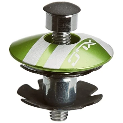 Abbildung von XLC Unisex Erwachsene Zubehör A Head Plug AP S01 Alu 1 1/8 Zoll, Grün, One Size