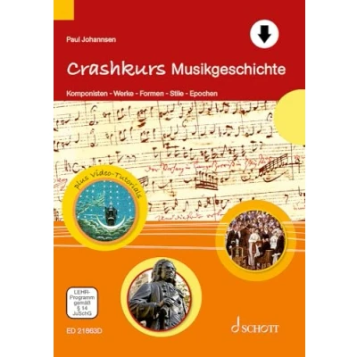 Abbildung von Crashkurs Musikgeschichte: Komponisten Werke Formen Stile Epochen (Crashkurse)