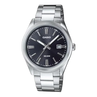 Abbildung von Casio Herren Armbanduhr Classic Analog Quarz Edelstahl MTP 1302D 1A1