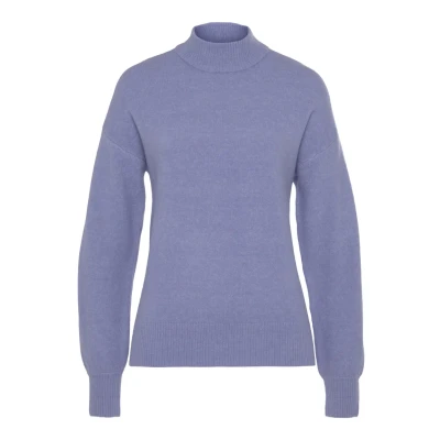 Abbildung von Lascana Rundhals Strickpullover, Damen, Größe: 40/42, Hellblau